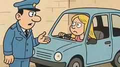 Vic: Policajac zaustavi plavušu na cesti