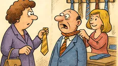 Vic: Došla žena kupiti mužu kravatu