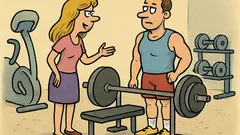 Vic: Dođe djevojka u teretanu i gleda...