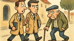 Vic: Dva studenta medicine šetaju ulicom