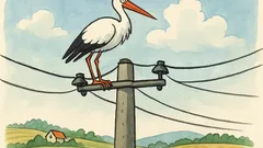 Vic: Kako se zove roda na električnom stupu?