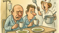 Vic: Dva bolesnika u bolnici užinaju…