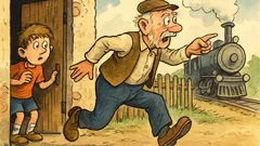 Vic: Djed kaže unuku: Sakrij se brzo!