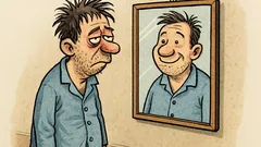 Vic: Pogledam se u ogledalo, ono...