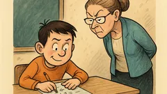 Vic: Perica na ispitu iz matematike...