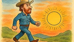 Vic: Chuck Norris ide Suncu u oči