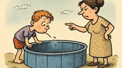 Vic: Mama, mama! Kad punimo bazen vodom?