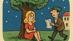 Vic: Što plavuša radi navečer ispod stabla?