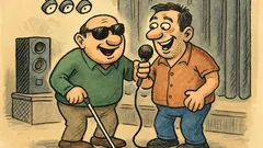 Vic: Što kaže slijepac frendu nakon karaoka?