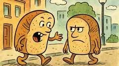 Vic: Idu dva kruha ulicom…