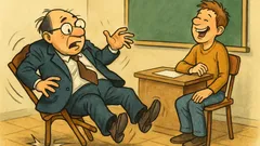 Vic: Student na usmenom, profesor pada