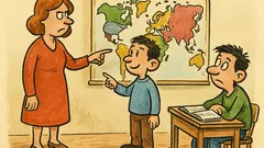 Vic: Učiteljica izvede Muju pred kartu…