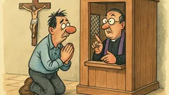 Vic: Došao Zagorac na ispovijed...