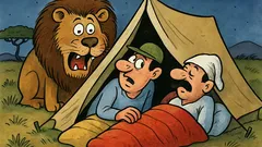 Vic: Mujo i Haso pod šatorom u Africi