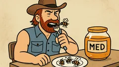 Vic: Kako Chuck Norris jede med?