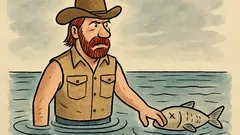 Vic: Chuck Norris dođe do rijeke...