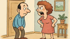 Vic: Ne ljutiš se? — Ne!