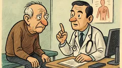 Vic: Ode umirovljenik kod doktora...