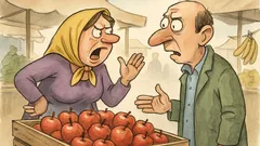 Vic: Černobilske jabuke na tržnici!