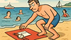 Vic: Došao turist na plažu bez džepa