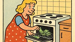 Vic: Zašto plavuša stavlja novac u štednjak?