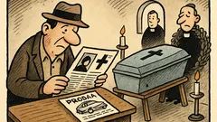 Vic: Umrla Fata, Mujo piše osmrtnicu