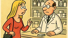 Vic: Ulazi plavuša u apoteku i pita