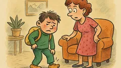 Vic: Dolazi Ivica iz škole neraspoložen...