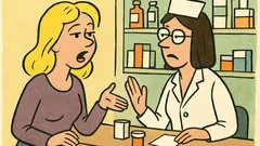 Vic: Došla plavuša u apoteku po Apaurine