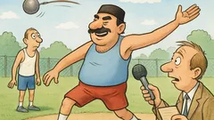 Vic: Na natjecanju u bacanju čekića...