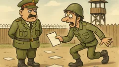 Vic: General primijeti čudnog vojnika