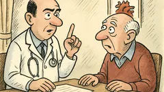 Vic: Doktor tješi zabrinutog pacijenta...