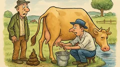Vic: Mujo prodavao kravu, koliko mlijeka?