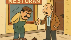 Vic: Mujo gleda govno pred restoranom