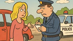 Vic: Policajac zaustavi plavušu bez novca