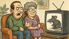 Vic: Bračni par gleda dokumentarac o glodavcima