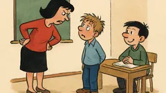 Vic: Pita učiteljica Pericu za kašnjenje