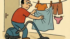 Vic: Kaže mi žena da usisam...