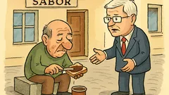 Vic: Pred Saborom umirovljenik maže šnitu