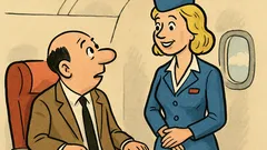 Vic: Putnik pita stjuardesu kako se zove