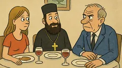 Vic: Kći kaže ocu: udajem se za popa